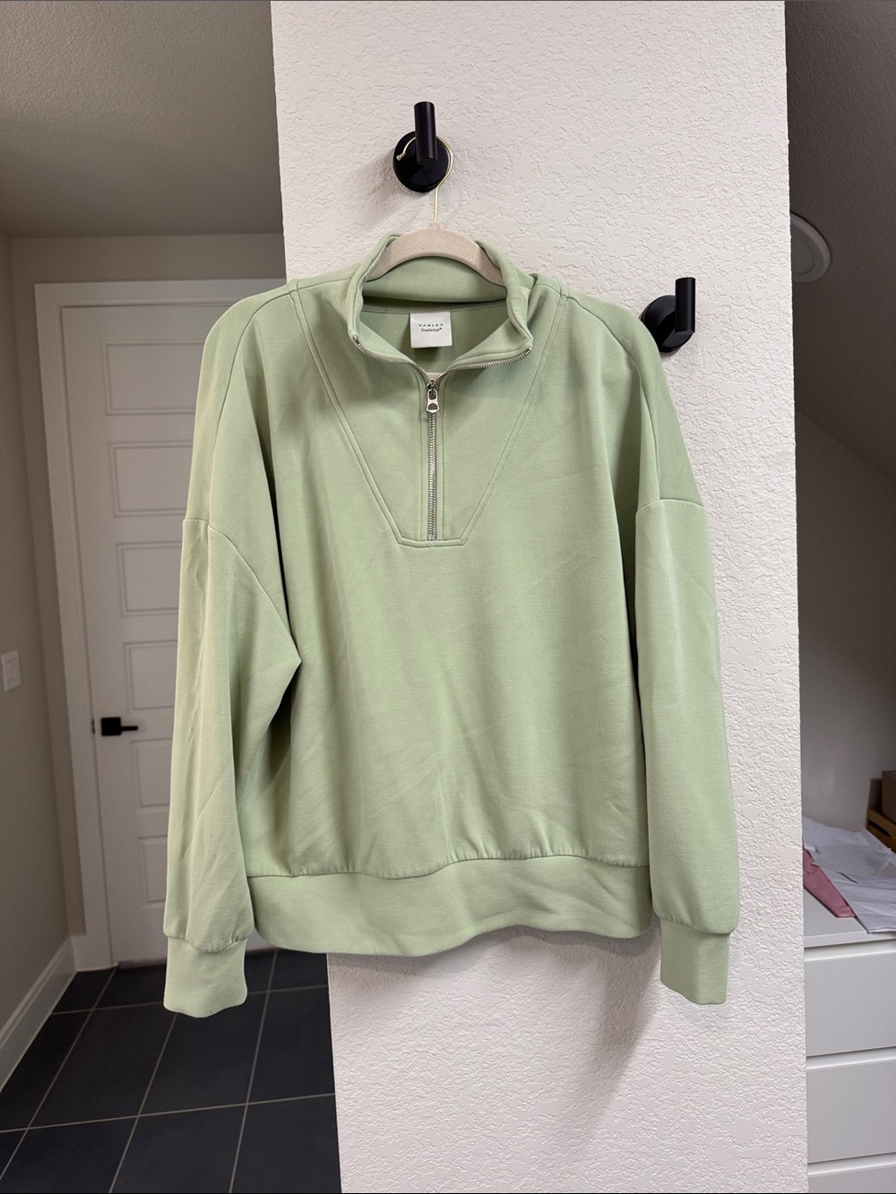 Varley DoubleSoft Hawley Half-Zip Sweat